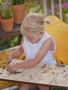 Stuka Puka - Oh My Deer Moose! Wooden Puzzle - Stuka Puka - littleyoyo.ca