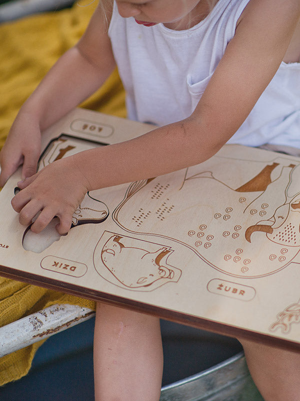 Stuka Puka - Oh My Deer Moose! Wooden Puzzle