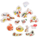 Moulin Roty - Le Botaniste - Seasons Magnetic Calendar - Moulin Roty - littleyoyo.ca