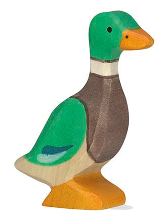 Holztiger - Drake Wooden Figure - Holztiger - littleyoyo.ca