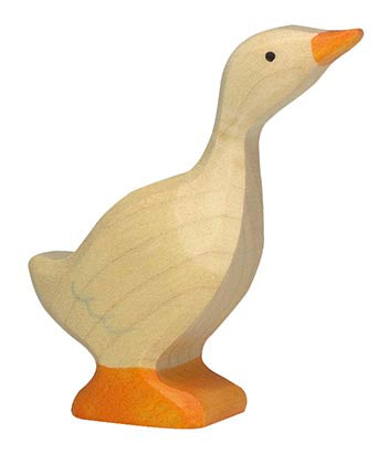 Holztiger - Goose Small Wooden Figure - Holztiger - littleyoyo.ca