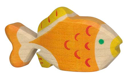 Holztiger - Goldfish Wooden Figure - Holztiger - littleyoyo.ca