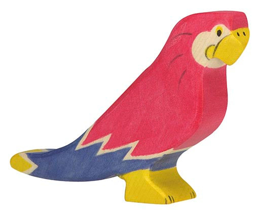 Holztiger - Parrot Wooden Figure - Holztiger - littleyoyo.ca