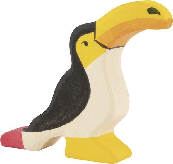 Holztiger - Toucan Wooden Figure - Holztiger - littleyoyo.ca