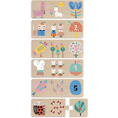 Vilac - Wooden Puzzle Mom-Baby - Suzy Ultman - Vilac - littleyoyo.ca