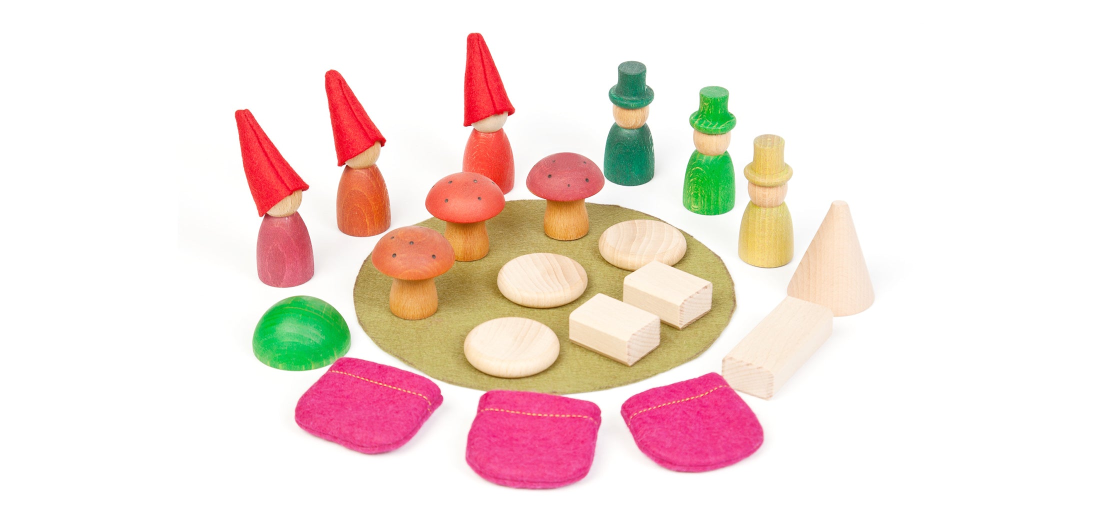 Grapat - Wood Coloured Nins of the Forest - Grapat - littleyoyo.ca