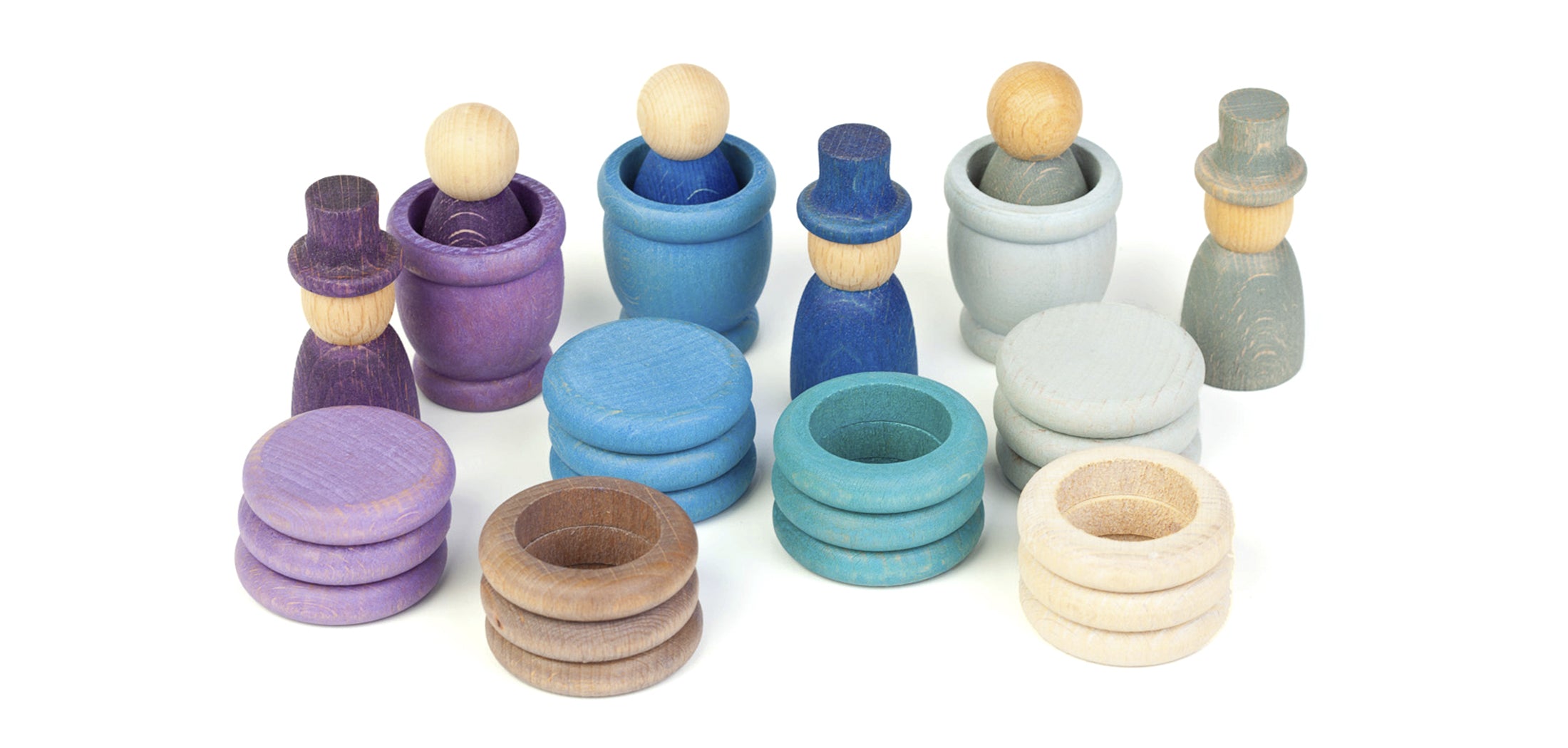Grapat - Wood Winter Nins, Mates, Rings and Coins - Grapat - littleyoyo.ca