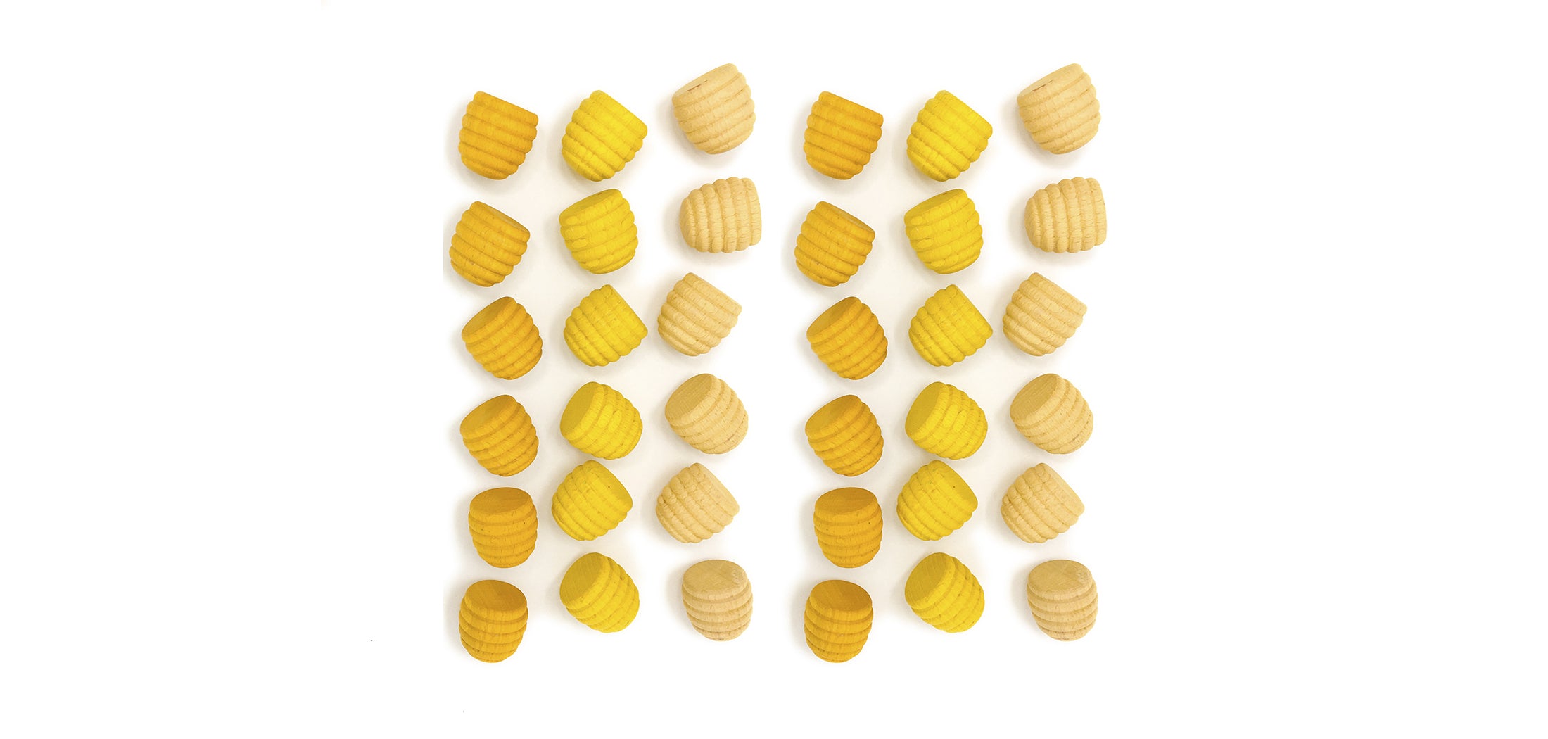 Grapat - Wood Mandala Honeycomb - Yellows - Grapat - littleyoyo.ca