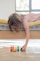 Grapat - Wood Rainbow Tomtens - Grapat - littleyoyo.ca