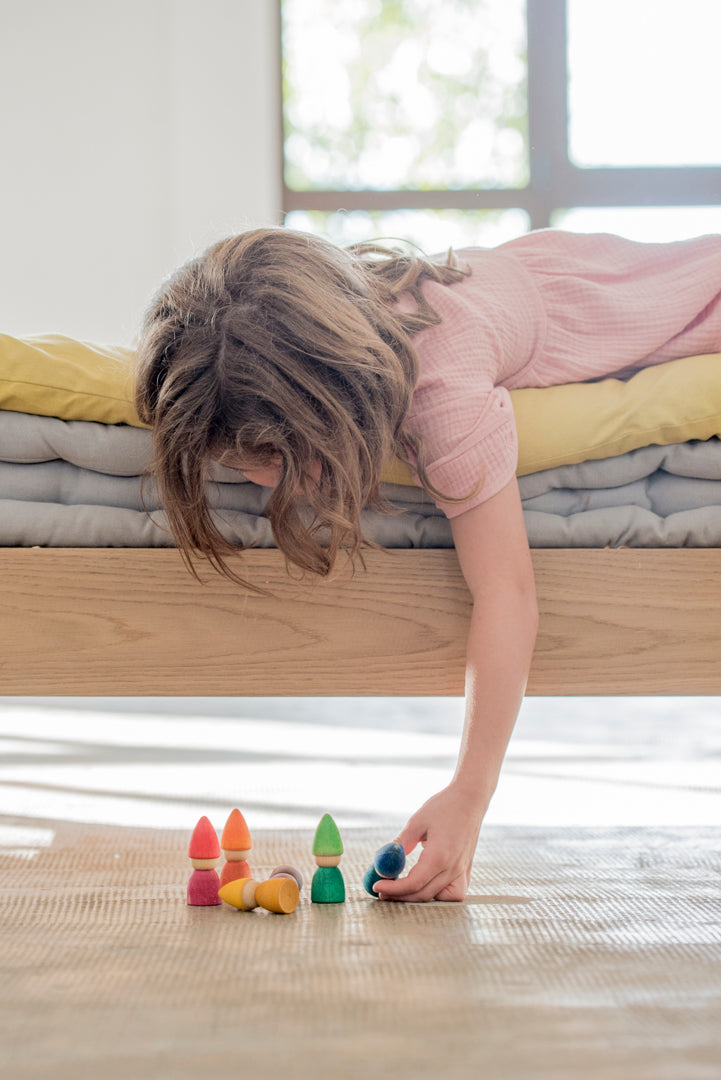 Grapat - Wood Rainbow Tomtens - Grapat - littleyoyo.ca