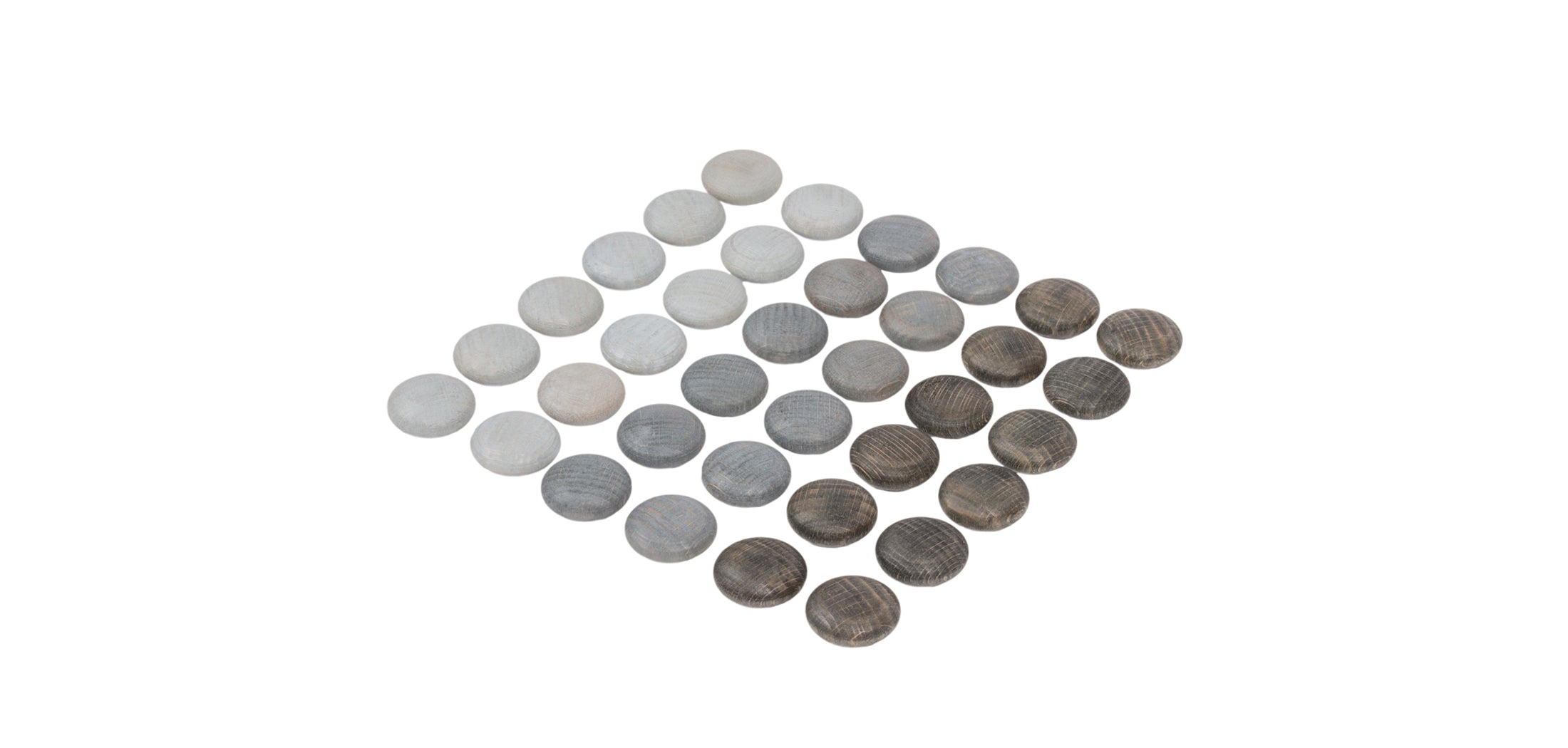 Grapat - Wood Mandala Stones - Grey - Grapat - littleyoyo.ca