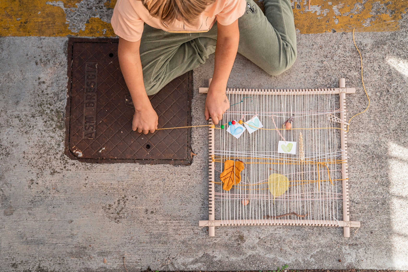 Grapat - Wood Frame with Hemp Cord - Grapat - littleyoyo.ca