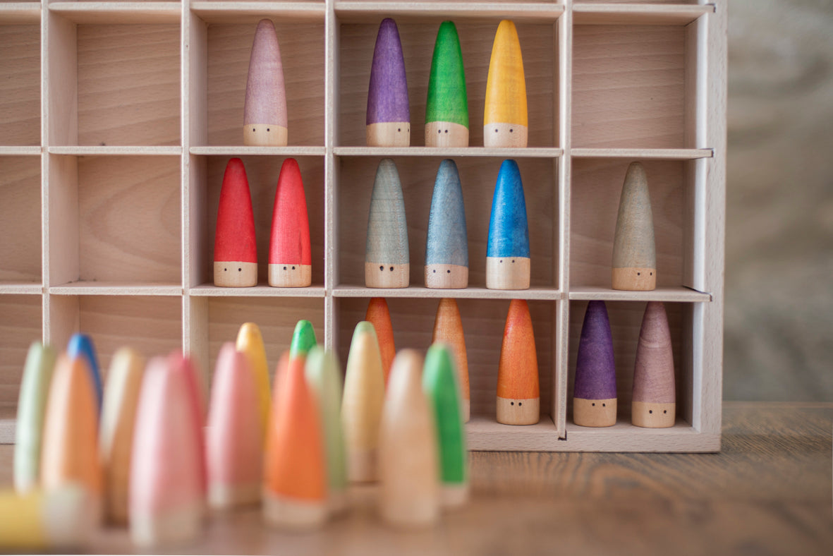 Grapat - Wood Coloured Stick Gnomes - Grapat - littleyoyo.ca
