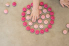 Grapat - Wood Mandala Flowers - Pink - Grapat - littleyoyo.ca