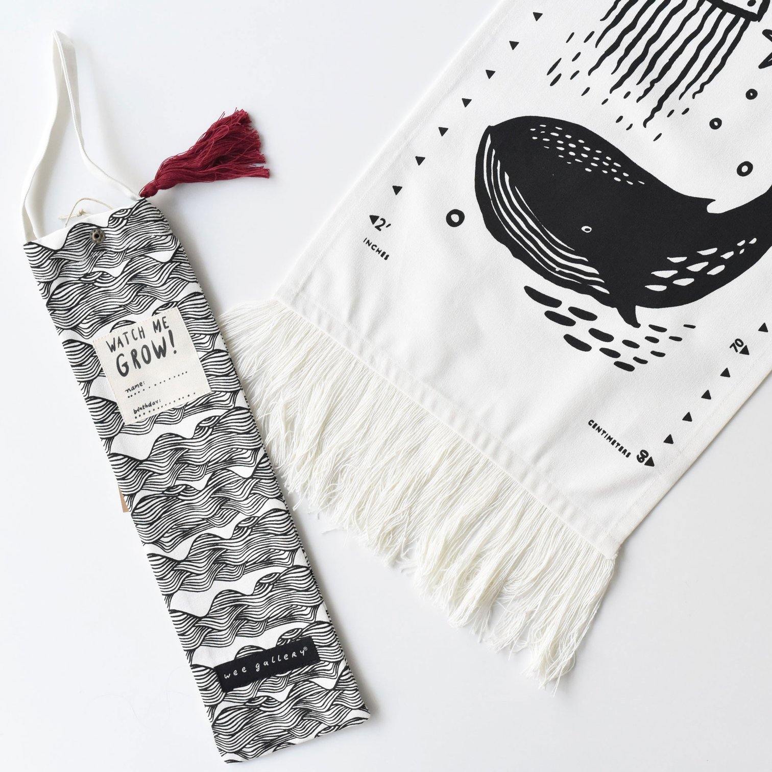 Wee Gallery - Canvas Growth Chart - Ocean - Wee Gallery - littleyoyo.ca