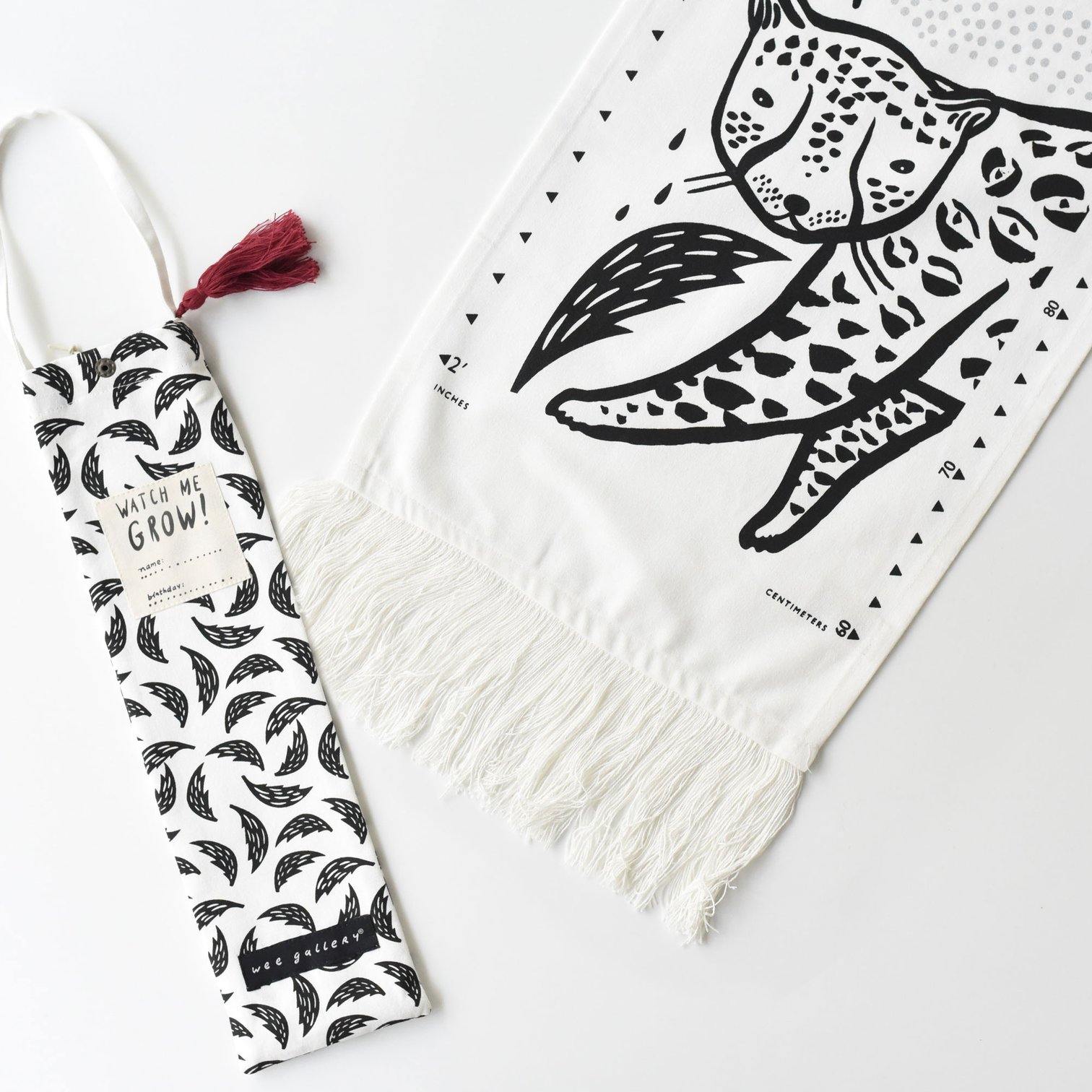 Wee Gallery - Canvas Growth Chart - Rainforest - Wee Gallery - littleyoyo.ca