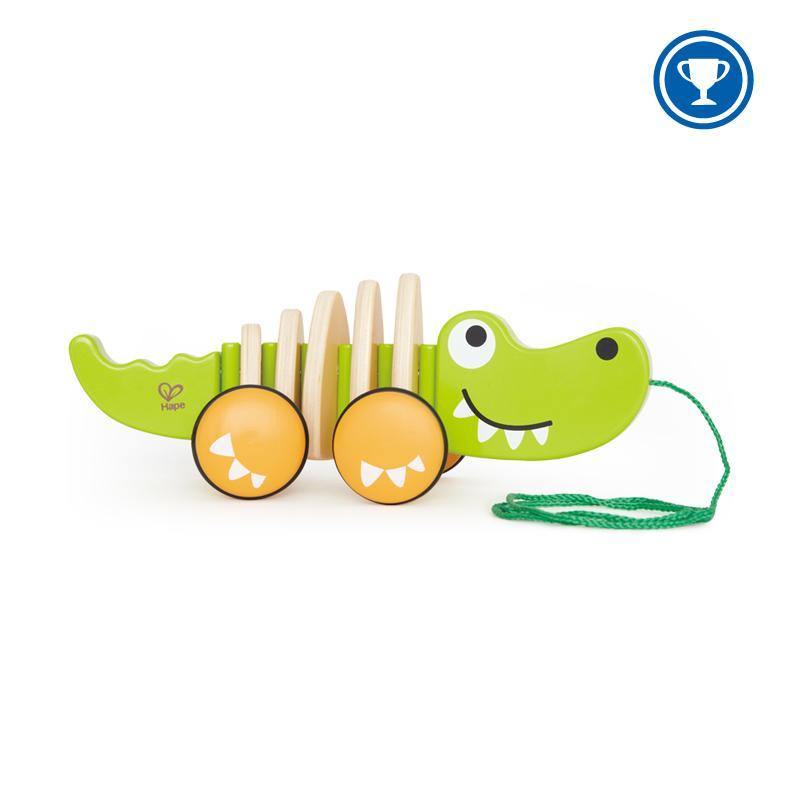 Hape - Walk-A-Long Croc - Hape - littleyoyo.ca