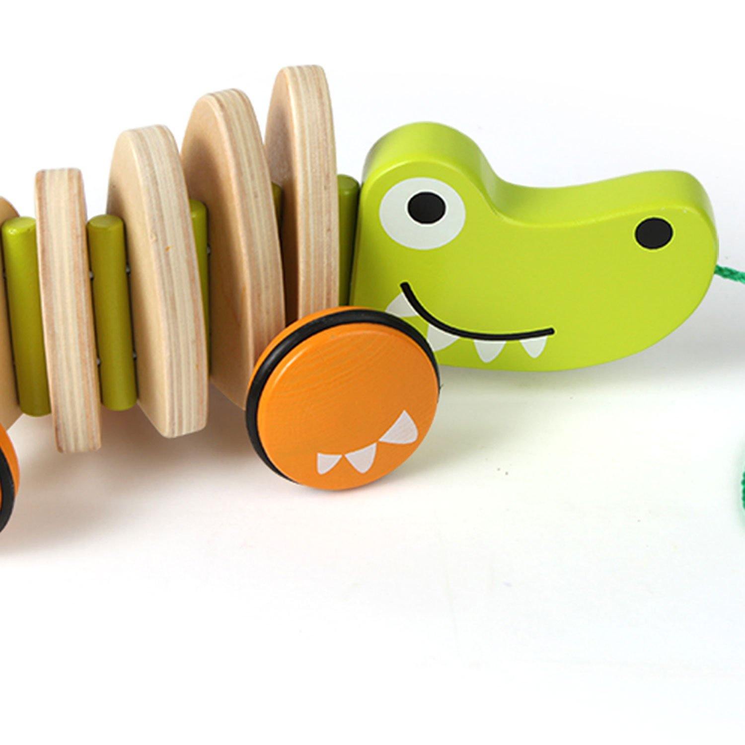 Hape - Walk-A-Long Croc - Hape - littleyoyo.ca