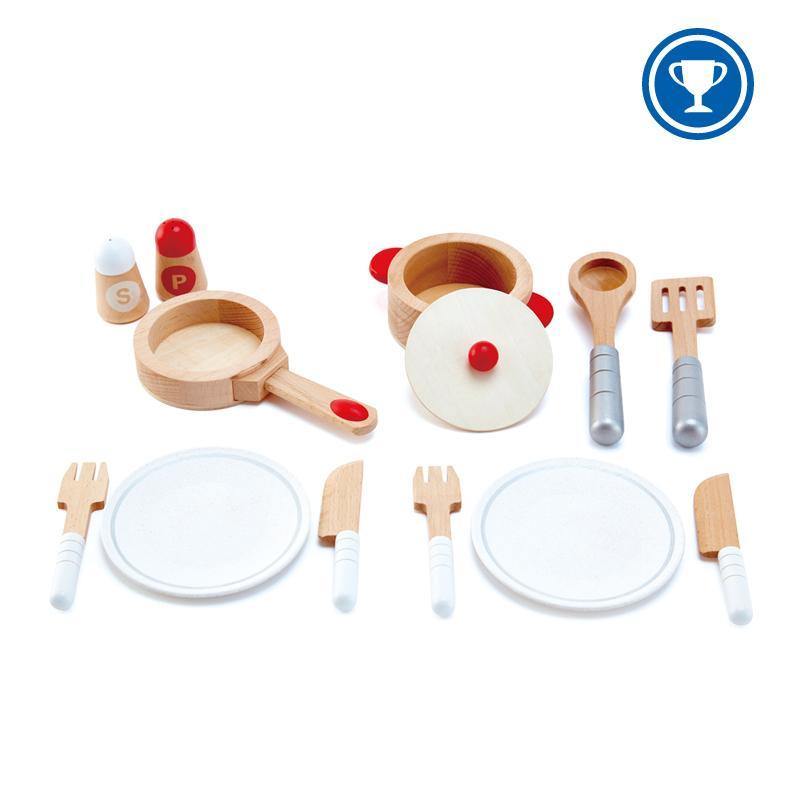 Hape - Cook & Serve Set - Hape - littleyoyo.ca