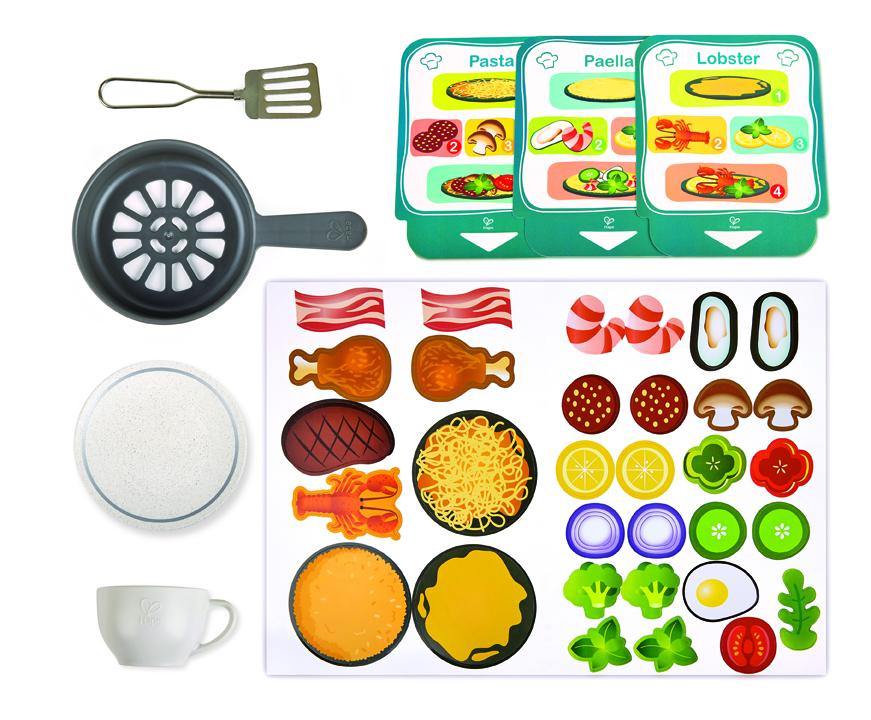 Hape - Deluxe Kitchen with Fun Fan Stove - Hape - littleyoyo.ca