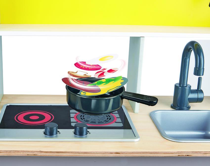 Hape - Deluxe Kitchen with Fun Fan Stove - Hape - littleyoyo.ca