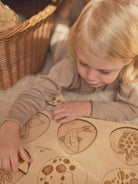 Stuka Puka - Egg On Wooden Puzzle - Stuka Puka - littleyoyo.ca