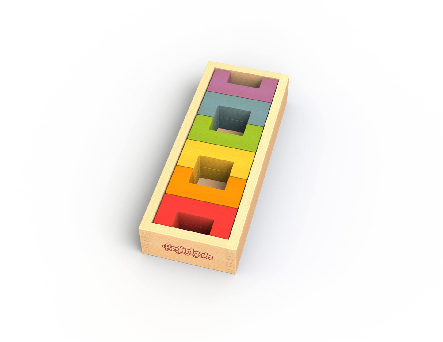 BeginAgain - U Build It Blocks - 12 piece set - BeginAgain - littleyoyo.ca