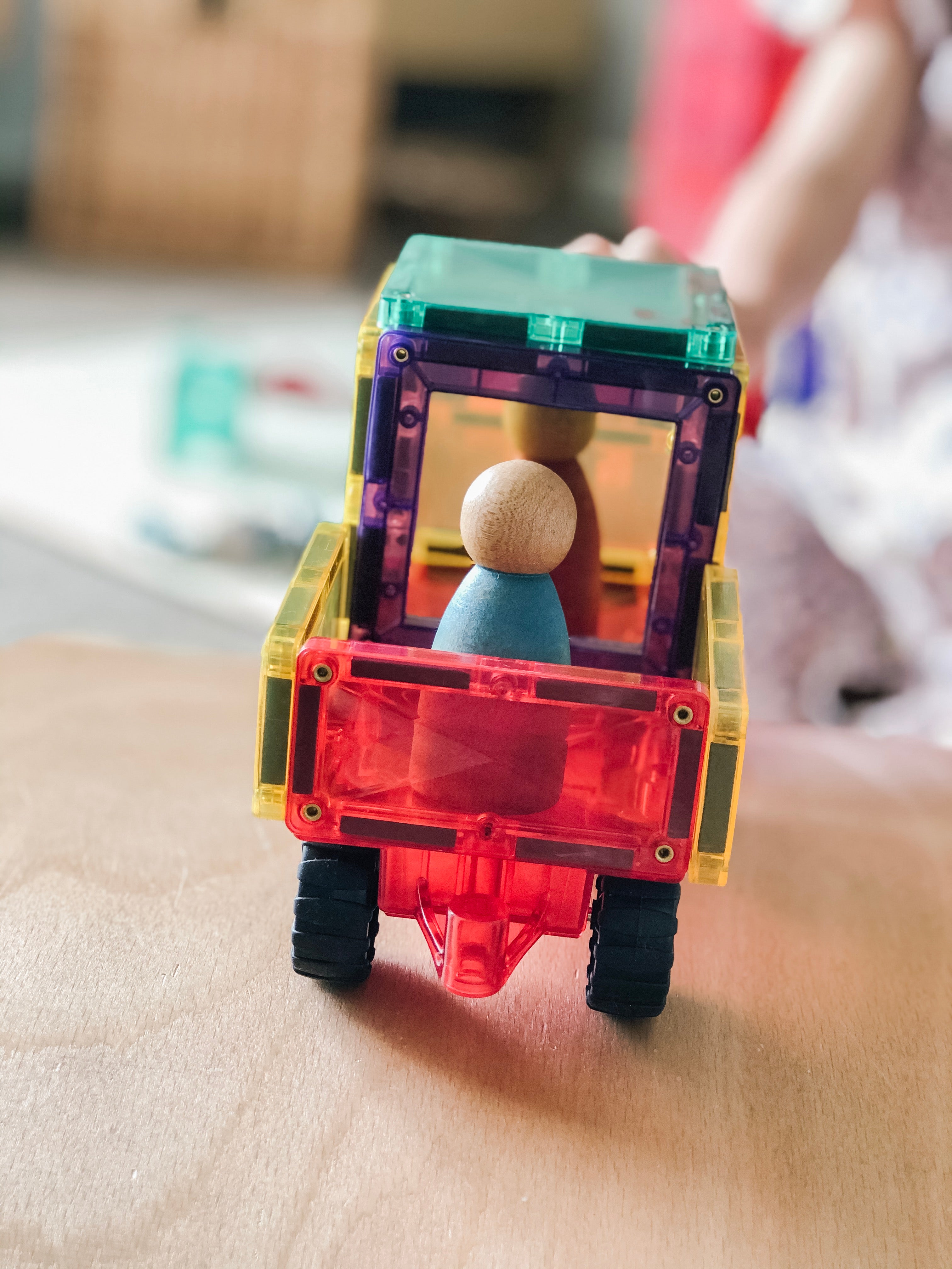 Connetix - Rainbow Motion Pack - 24 Piece Magnetic Tiles - Connetix - littleyoyo.ca