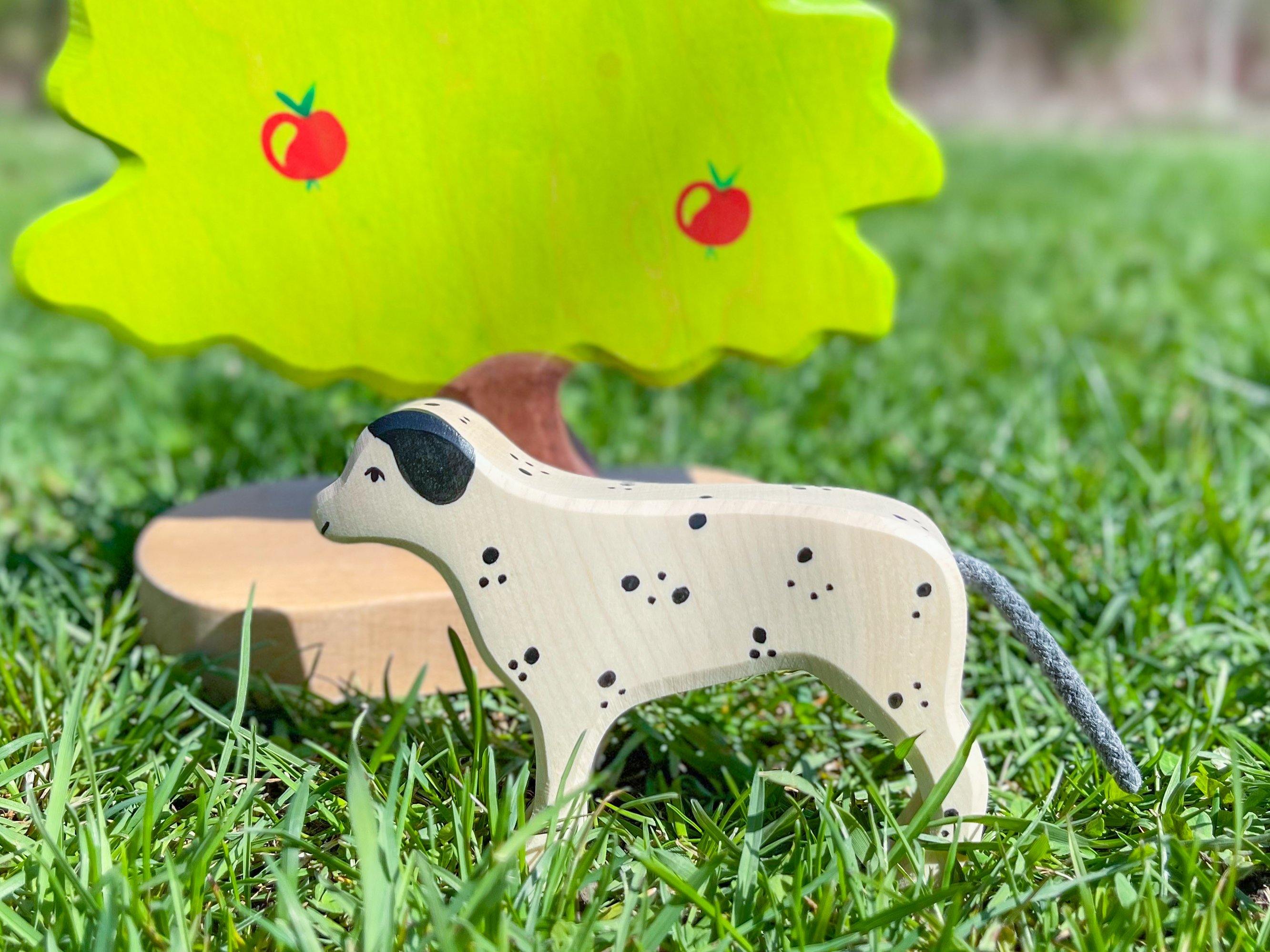 Holztiger - Dalmation Wooden Figure - Holztiger - littleyoyo.ca