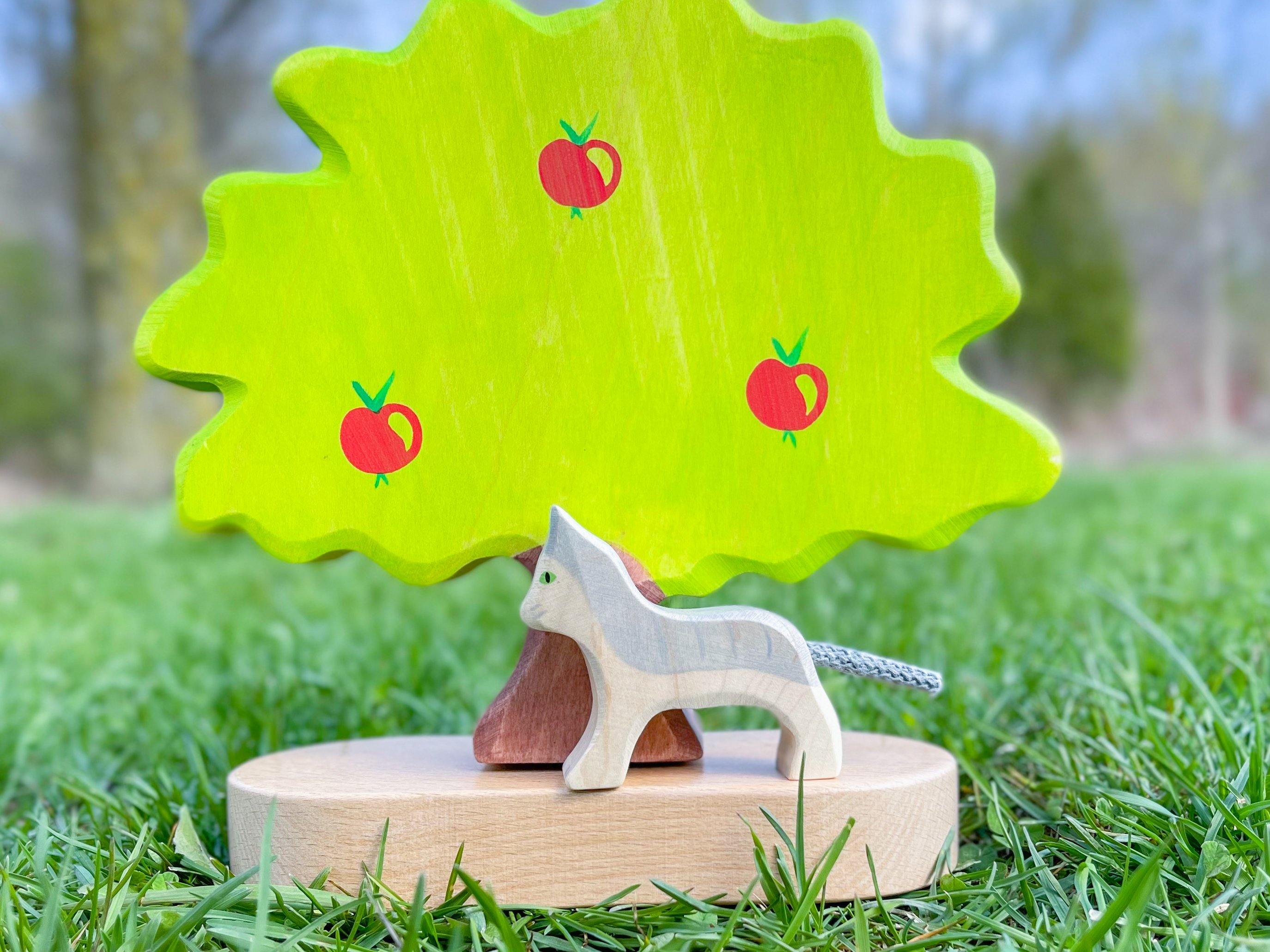 Holztiger - Cat Wooden Figure - Holztiger - littleyoyo.ca