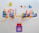 Connetix - Rainbow Ball Run Pack - 92 Piece Magnetic Tiles - Connetix - littleyoyo.ca