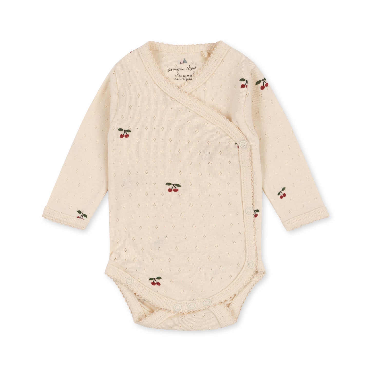 Konges Slojd - Minnie Newborn Bodysuit - Cherry