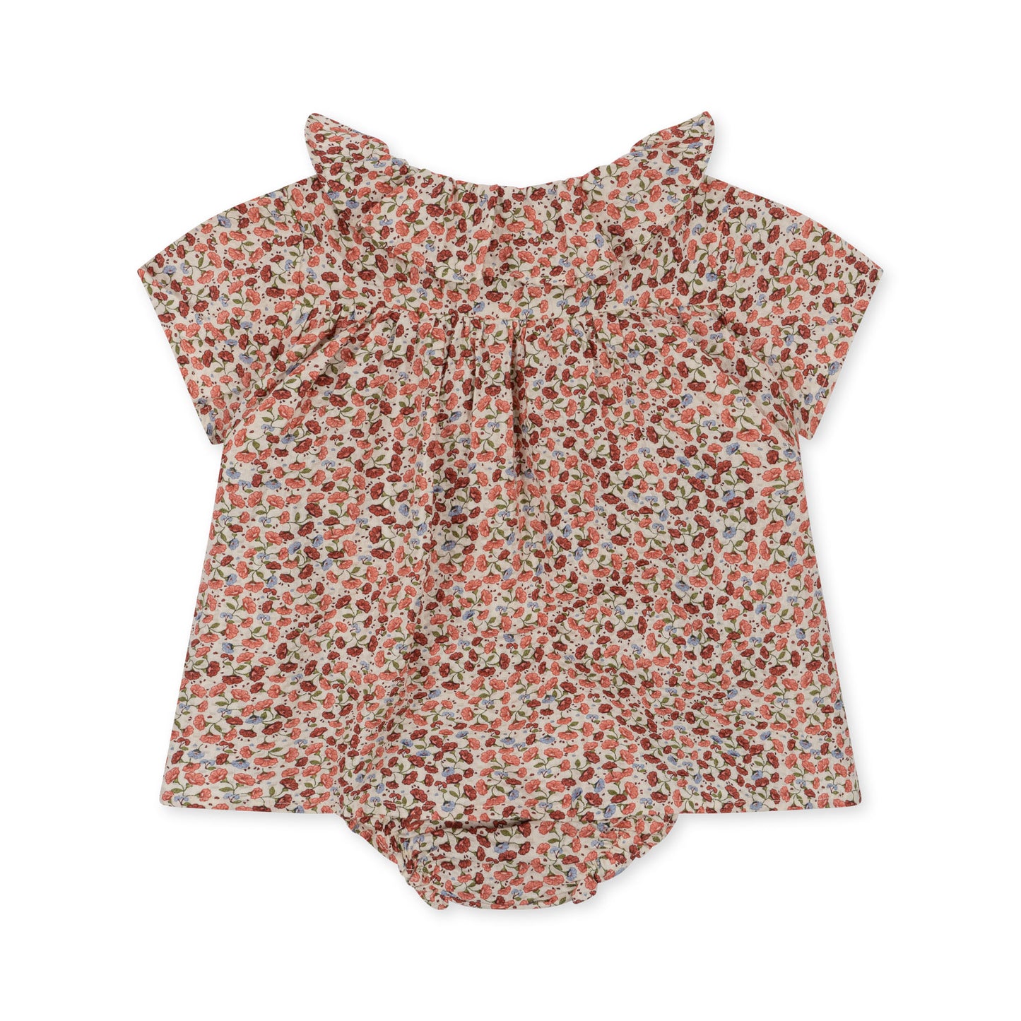 Konges Slojd - Organic Cotton Bitsy Romper - Flor De Amor