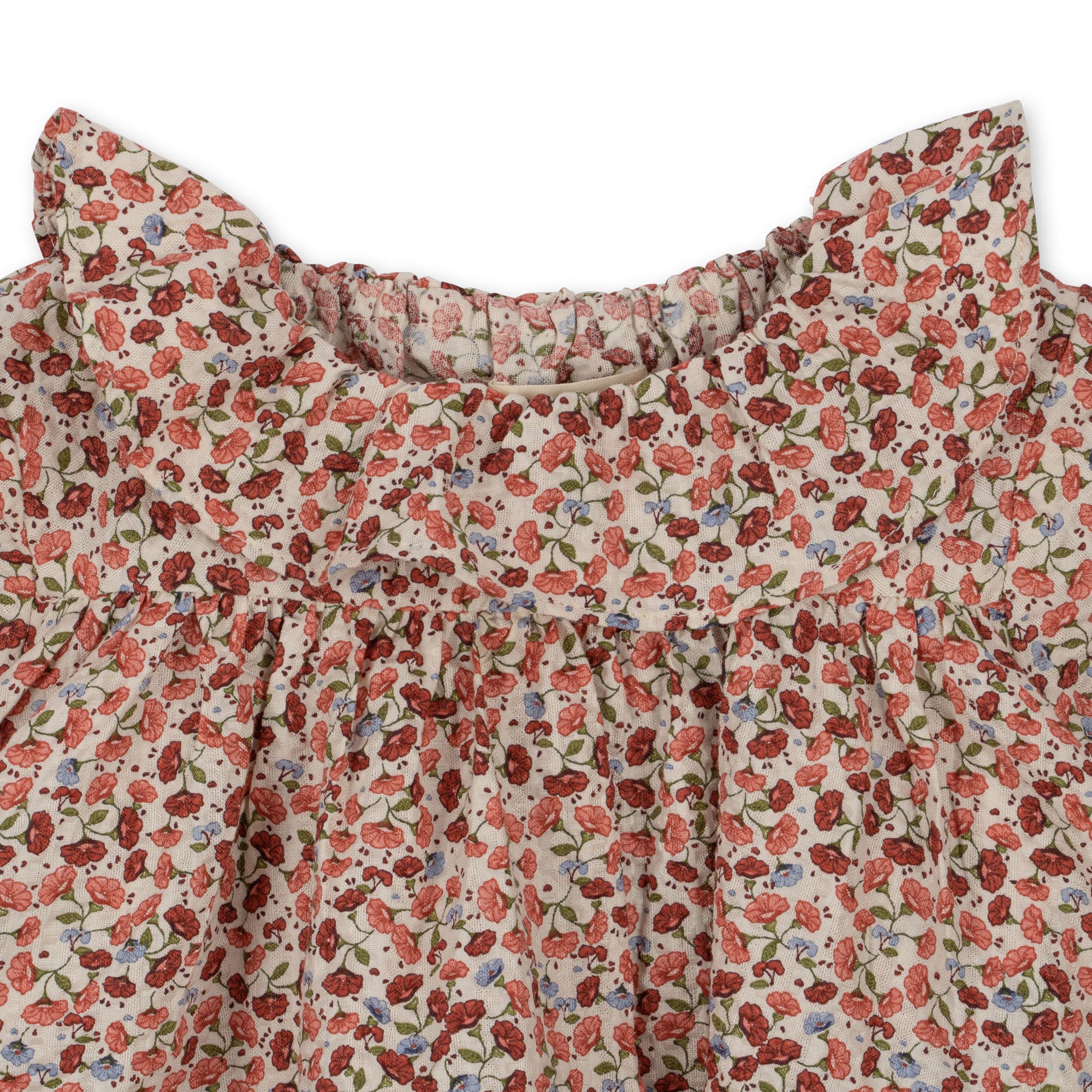 Konges Slojd - Organic Cotton Bitsy Romper - Flor De Amor - Konges Slojd - littleyoyo.ca