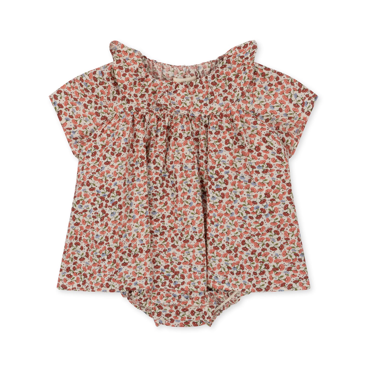 Konges Slojd - Organic Cotton Bitsy Romper - Flor De Amor