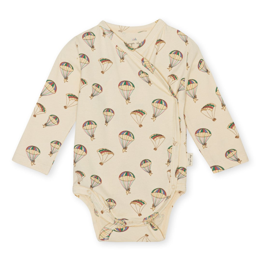 Konges Slojd - Organic Cotton Newborn Bodysuit - LÉVITER