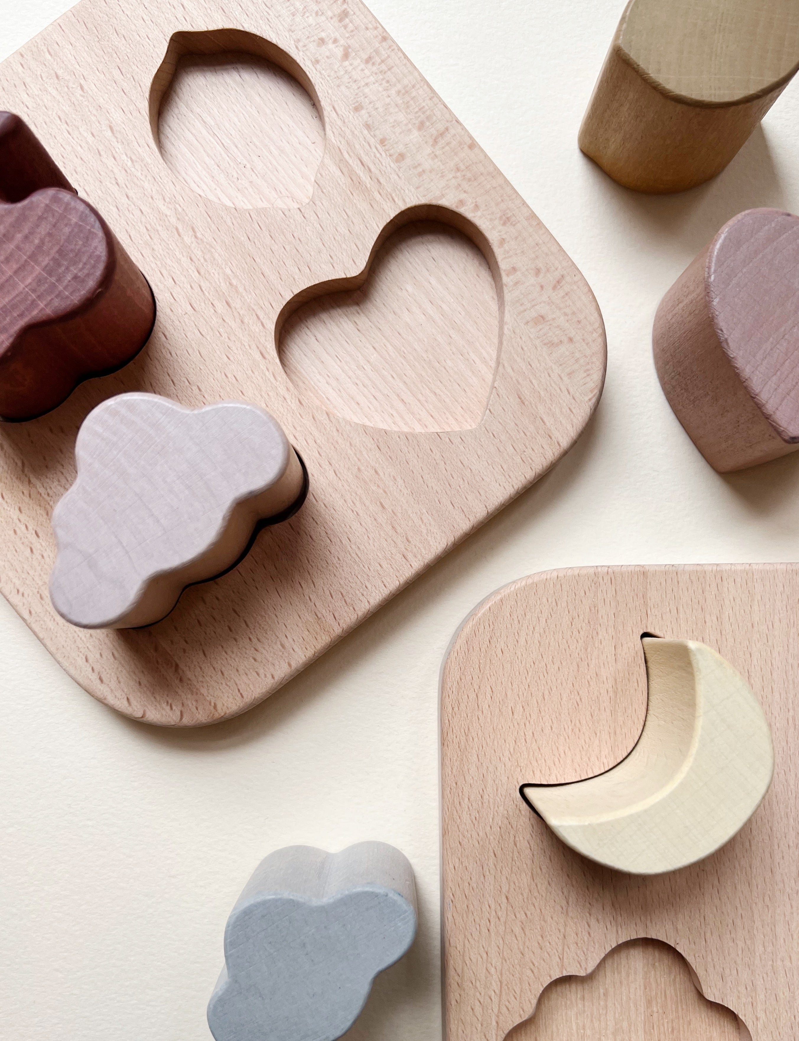 Konges Slojd - Wooden Puzzle - Heart - Konges Slojd - littleyoyo.ca