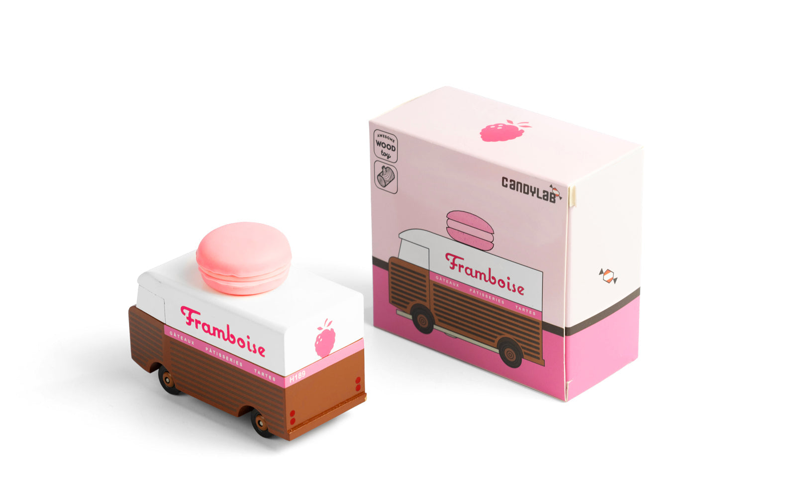 Candylab - Candyvan Macaroon Framboise - Candylab - littleyoyo.ca