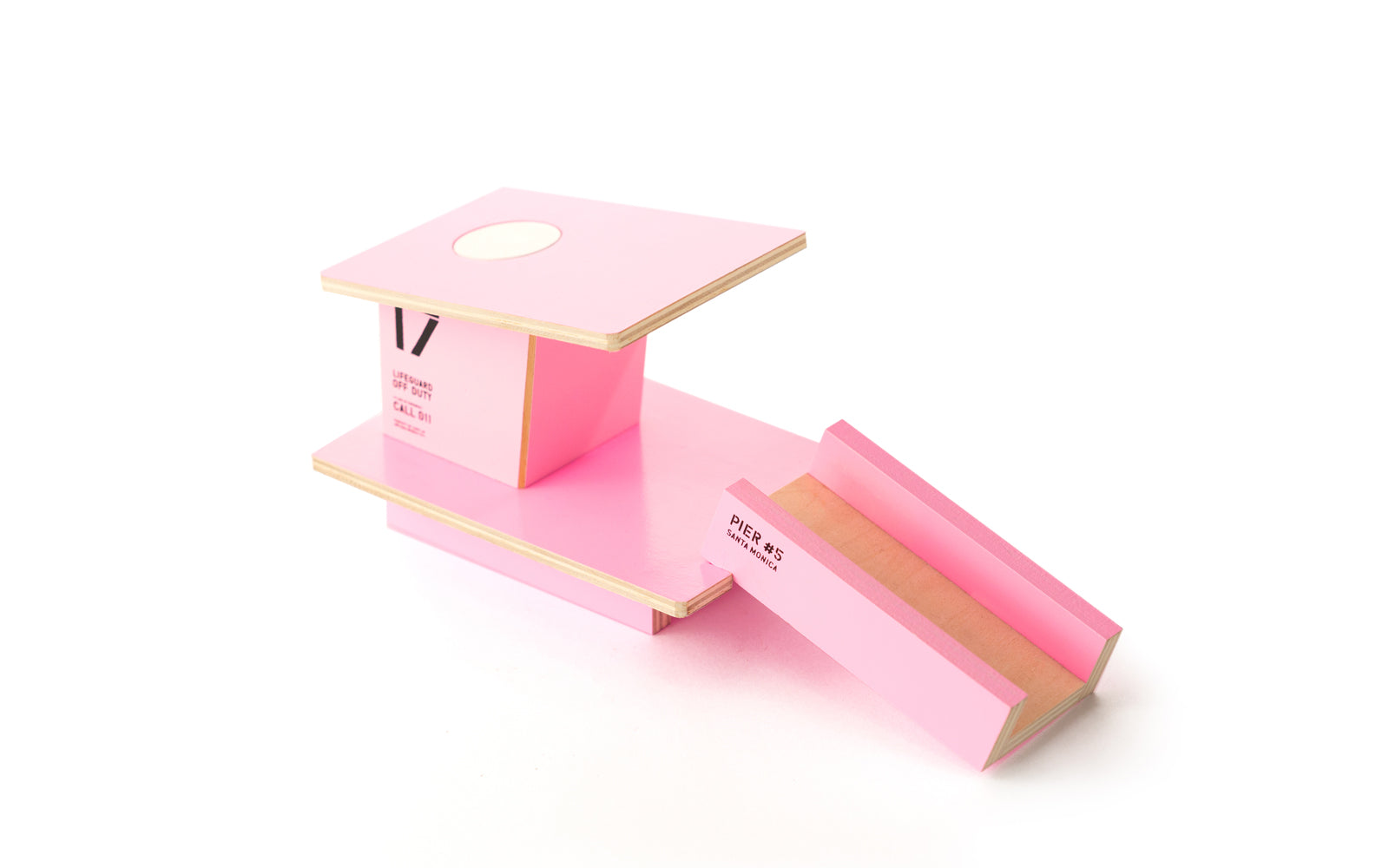 Candylab - Stac Lifeguard Tower Pink - Candylab - littleyoyo.ca