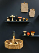 Moon Picnic - Forest Mushrooms Basket - Moon Picnic - littleyoyo.ca