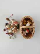 Moon Picnic - Forest Mushrooms Basket - Moon Picnic - littleyoyo.ca