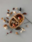 Moon Picnic - Forest Mushrooms Basket - Moon Picnic - littleyoyo.ca