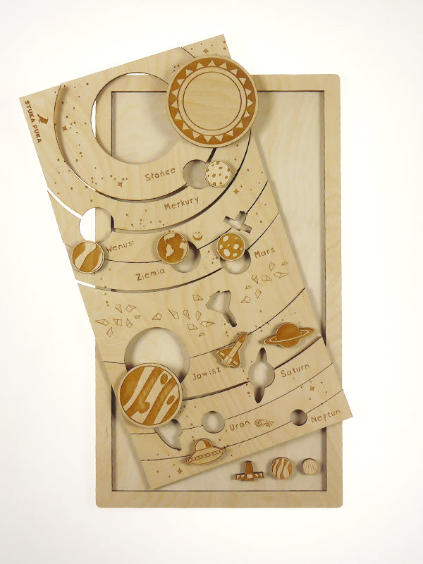 Stuka Puka - Everything Under The Sun Wooden Puzzle