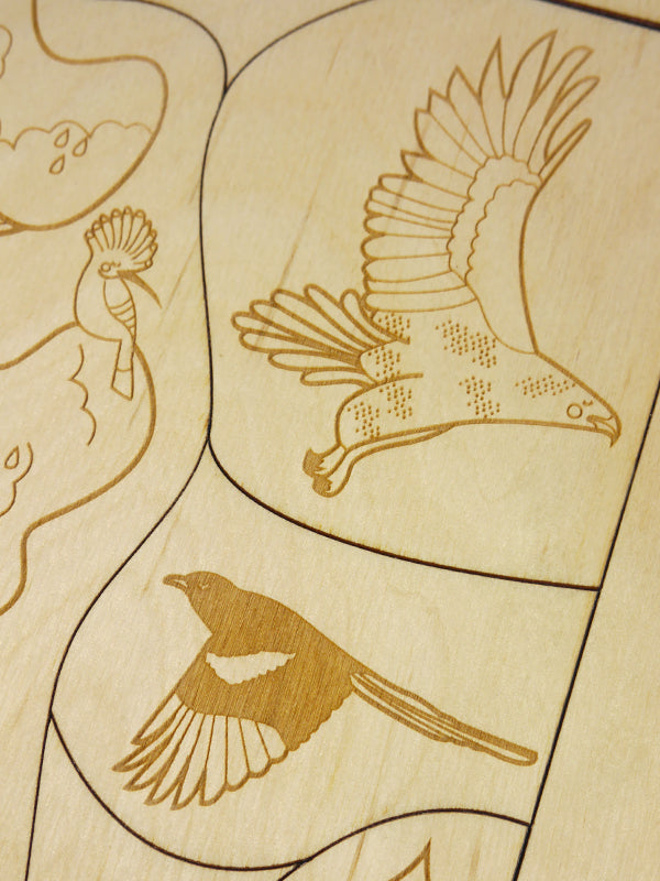 Stuka Puka - Into The Woods Wooden Puzzle - Stuka Puka - littleyoyo.ca