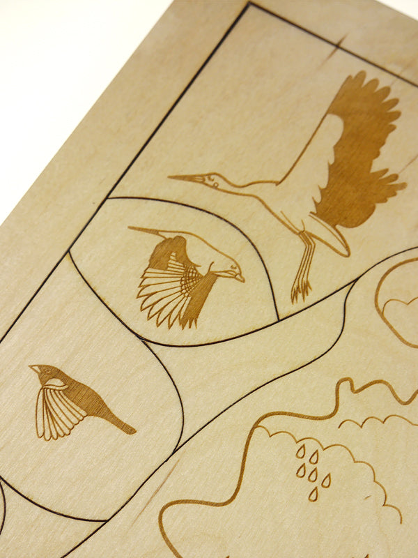 Stuka Puka - Into The Woods Wooden Puzzle - Stuka Puka - littleyoyo.ca