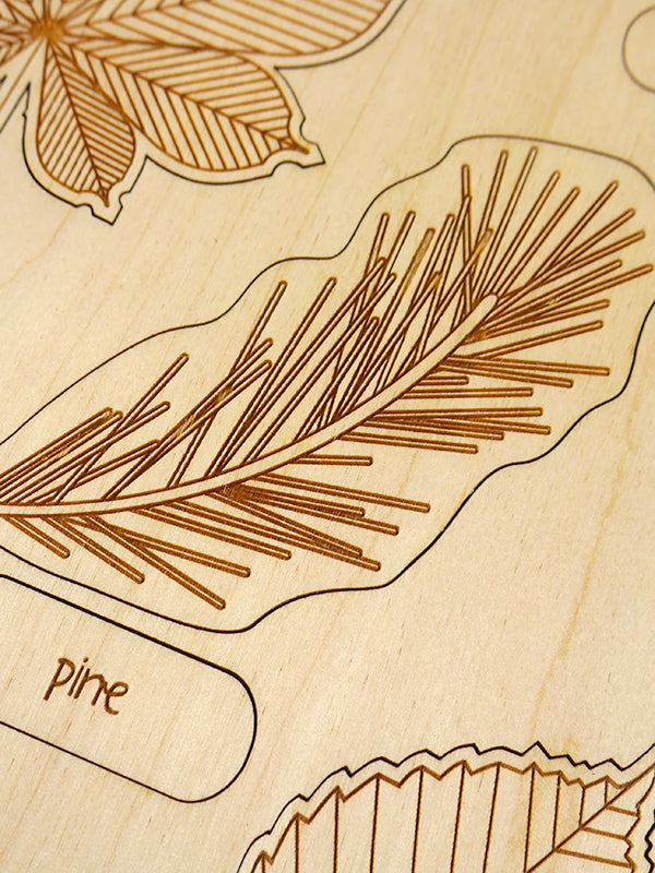 Stuka Puka - What Has Fallen From The Tree Wooden Puzzle - Stuka Puka - littleyoyo.ca