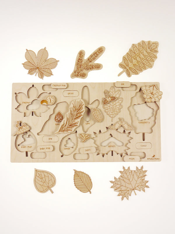 Stuka Puka - What Has Fallen From The Tree Wooden Puzzle