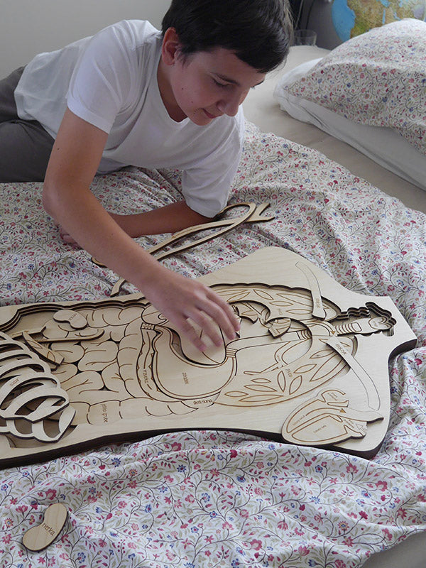 Stuka Puka - OMG! What's Inside Of Me! Wooden Puzzle