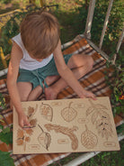 Stuka Puka - What Has Fallen From The Tree? Version. 2 - Wooden Puzzle - Stuka Puka - littleyoyo.ca