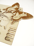 Stuka Puka - Bug's Life - Swallowtail Butterfly Wooden Puzzle - Stuka Puka - littleyoyo.ca